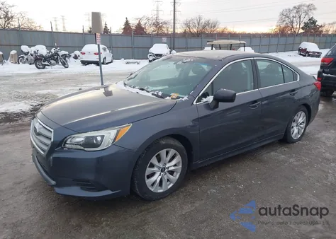 2015 Subaru Legacy 2.5I Premium z USA, uszkodzony, nr VIN 4S3BNBC60F3015658
